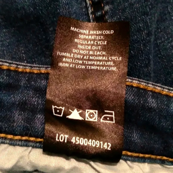 Buffalo David Bitton Rip & Repair Mid-Rise Skinny Jeans - Picture 6 of 8